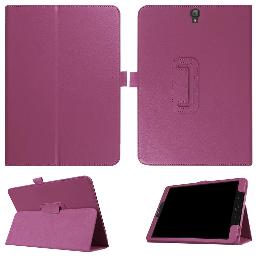 For Samsung Galaxy Tab S3 9.7 Case SM-T820 T825 Slim Leather Flip Stand Tablet Protect Cover Galaxy Tab S3 9.7 inch Folio Case (5)