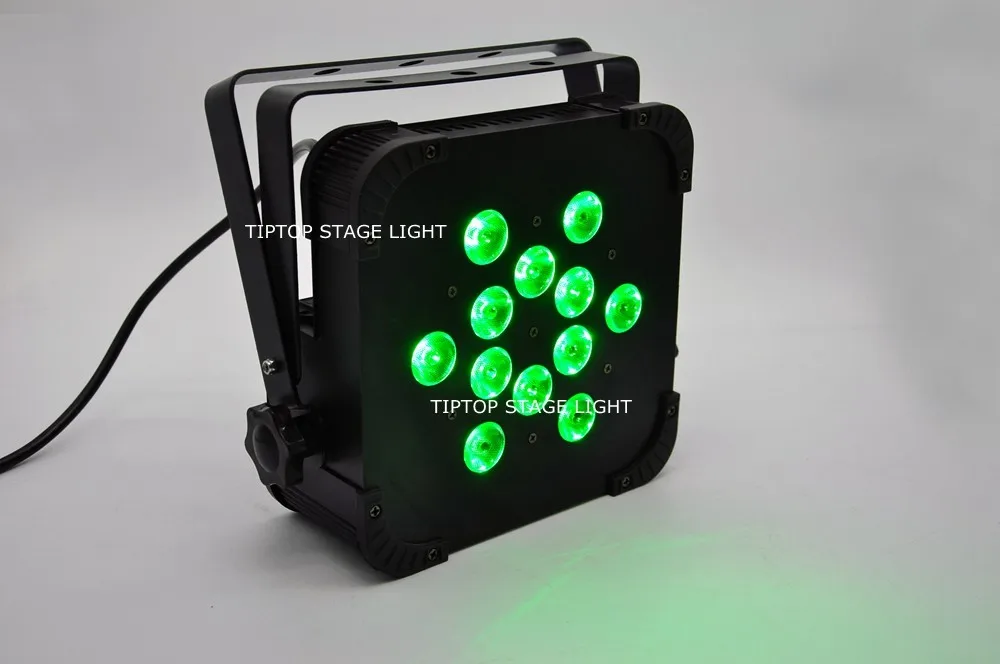 TIPTOP 12x12 Вт RGBW 4в1 Железный корпус светодиодные par-прожекторы свет маленькие линзы 4 цвета эффект смешения тихий вентилятор работа дешевая цена
