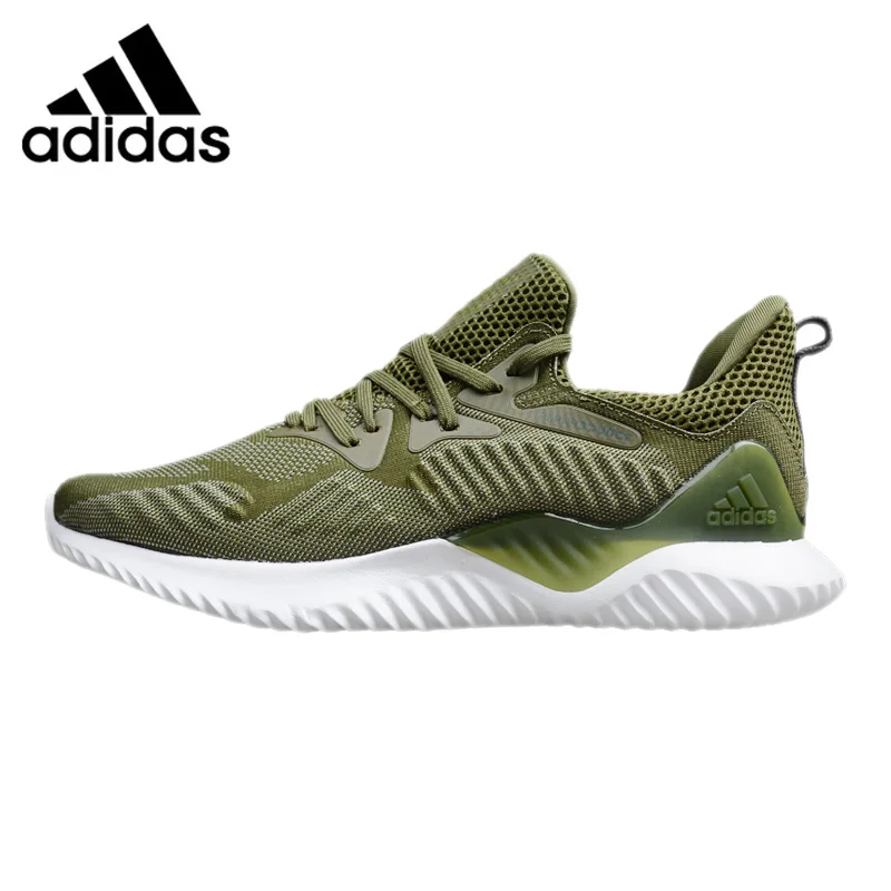 

Original authentic Adidas Alphabounce beyond men's running shoes green wear-resistant non-slip breathable sports shoes BW1247