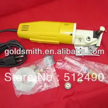 Высокое качество нержавеющая сталь роторный резак ножи, 220 В в мм 70 мм тканераскройная машина ткань резка машины сдвига