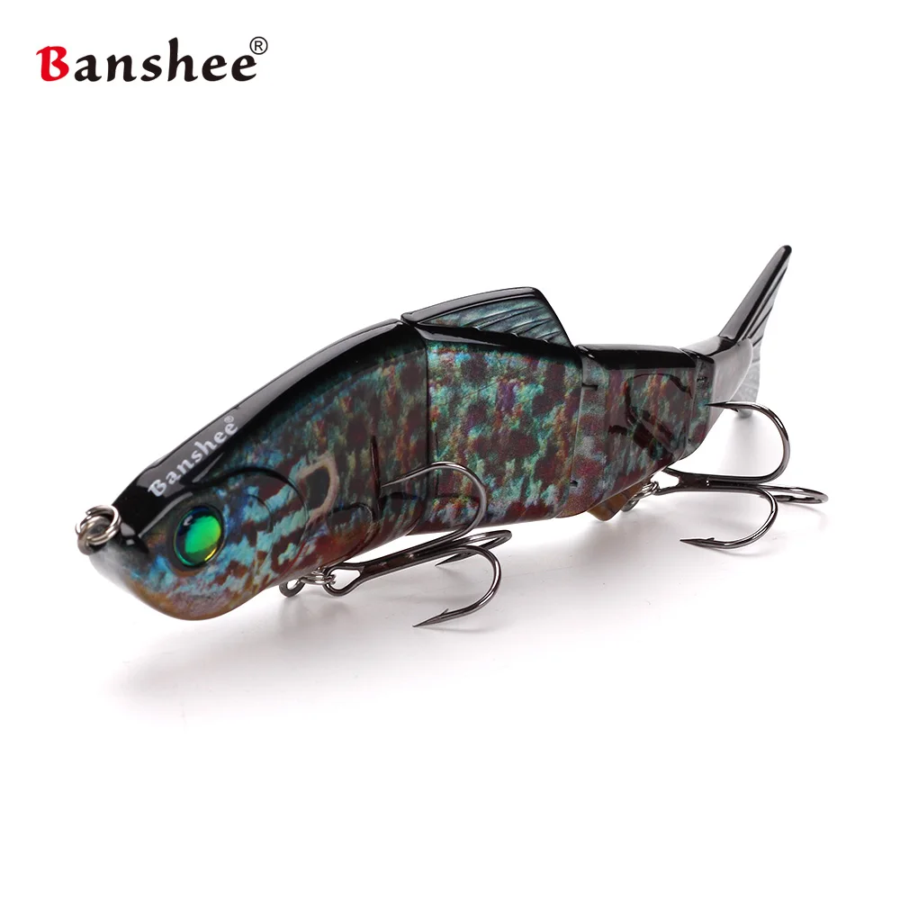 Banshee, 200 мм, 83 г, VMJ04-8 для морской рыбалки, Реалистичная жесткая наживка, Тонущая, погремушка, звук, плавающая приманка, 4 секции, большая, mulit, шарнирная приманка