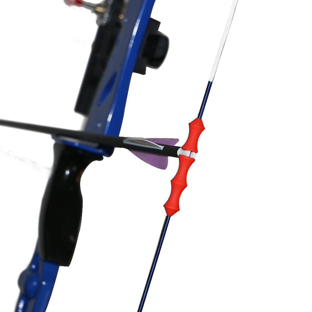 2pcs Archery protective gear finger guard for hunting protection silicon made for salein Bow