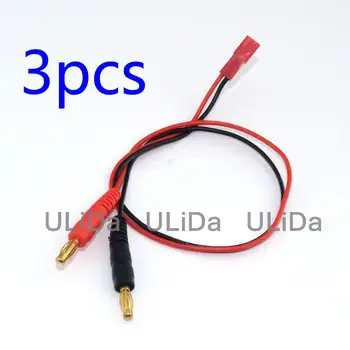 

3PCS XT-60 Male Charging Connector to 4mm Banana Plug Cable for Rc Lipo Battery Helicopter Quadcopter Multirotor