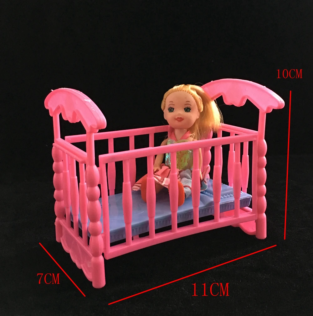 NK 2018 Newest Doll Accessories Baby Bed Super Cute Bed For Small Kelly