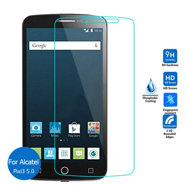 Alcatel One Touch Pixi 3 5 0 закаленное стекло 9H Оригинальная защитная пленка