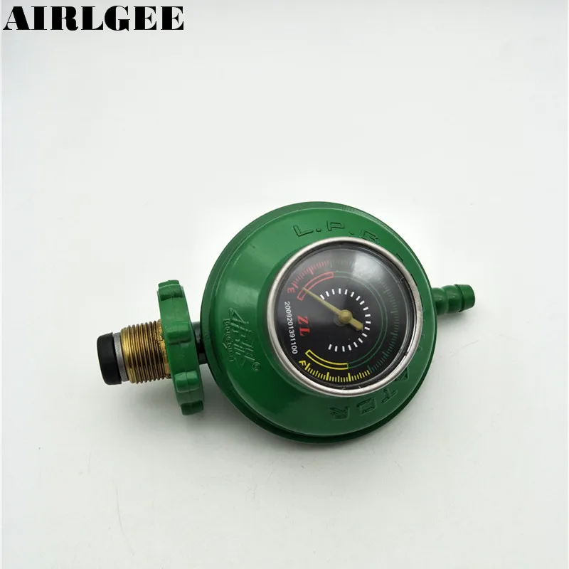 1 Inlet 1 Outlet 1/2pt Thread Liquefied Lgp Gas Gauge Pressure