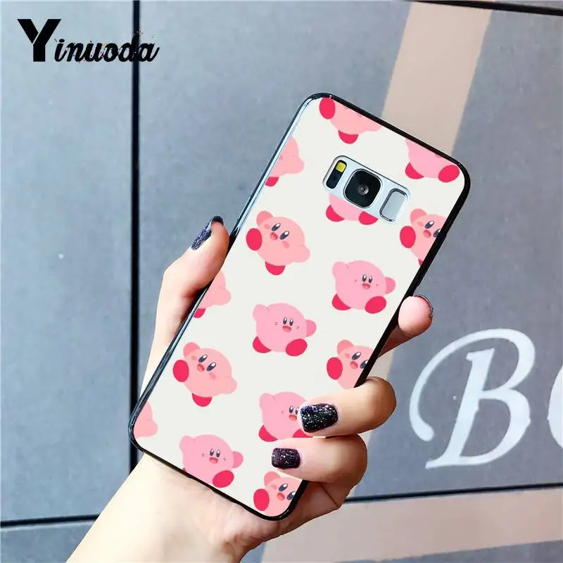 Yinuoda игровой чехол для телефона высокого качества серии Kirby Samsung Galaxy S9 plus S7 edge S6 S10 S8
