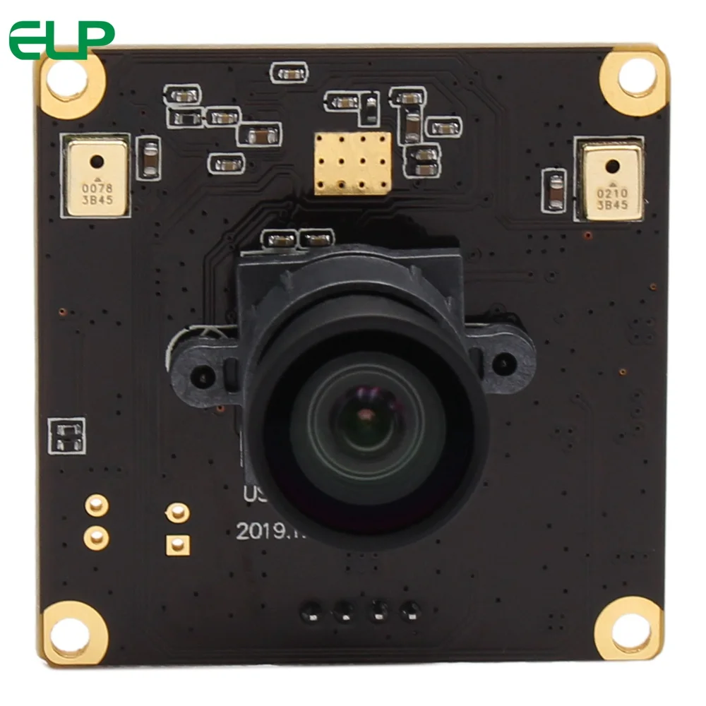 ELP Новый 13MP 3840X2880 фиксированный фокус веб-камера Undistortion объектив IMX214 Камера USB2.0 HD с встроенным микрофоном для микрофотографии