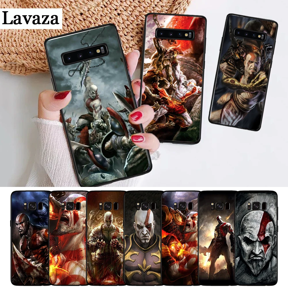 

Lavaza god of war kratos Perfect Silicone Case for Samsung S6 Edge S7 S8 Plus S9 S10 S10e Note 8 9 M10 M20 M30