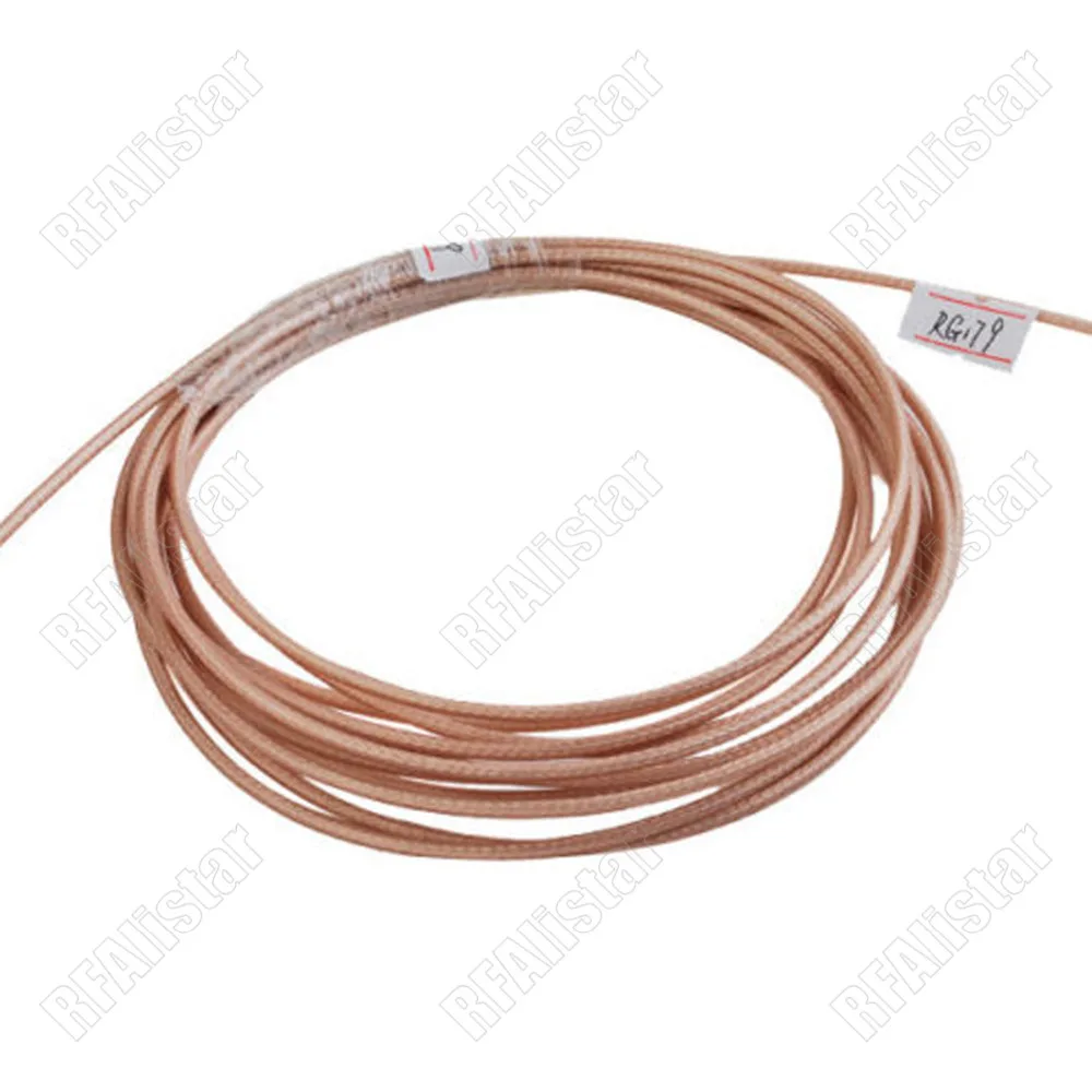 RF Coaxial Cable Connector 75ohm Adapter M17/94-RG179 Coax For Optional Length 1M/3M/5M/8M/10M/15M/18M/20M/30M/50M | Обустройство