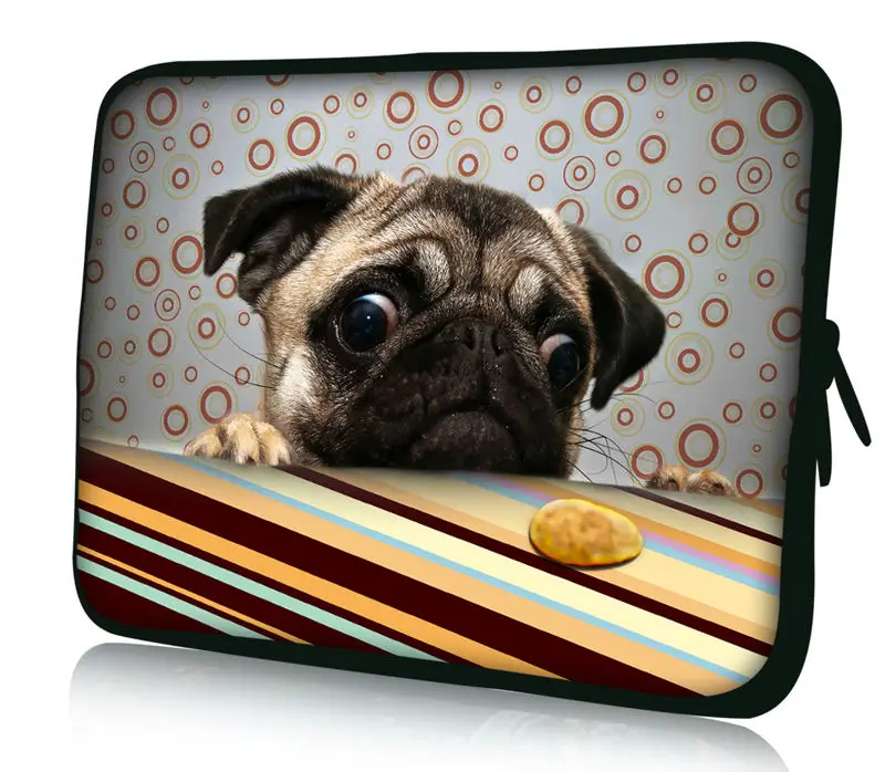 

Pug 11.6 13.3 Laptop Sleeve Bag Waterproof Notebook Case for Macbook Air 13 11 Pro 13 15 Retina Surface Pro3/4 Computer Bags