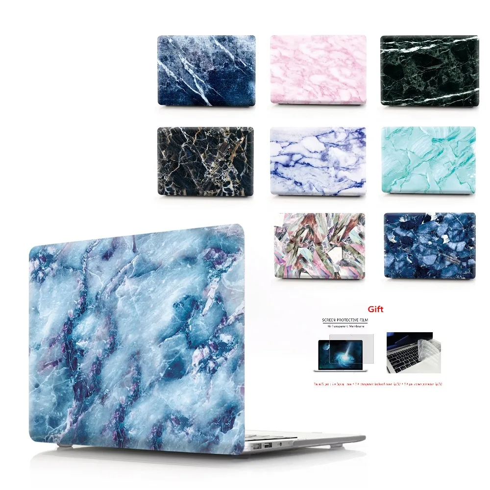 marble Laptop Case For Apple MacBook Air  11,13 Pro Retina 12 13 15 Touch Bar for macbook New Pro 13.3 15.4 New Air 13.3