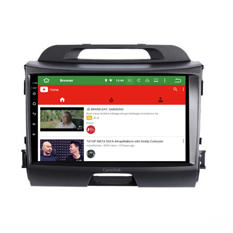 Discount Android 2 din car DVD Multimedia Radiofor KIA Sportage 2010 2011 2012 2013 2014 2015 2016 Touch screen Bluetooth WIFI  SWC 1
