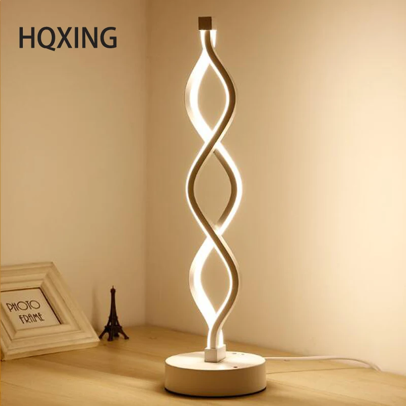 HQXING Creative Design Water Ripple 24W LED Table Light Art Decoration