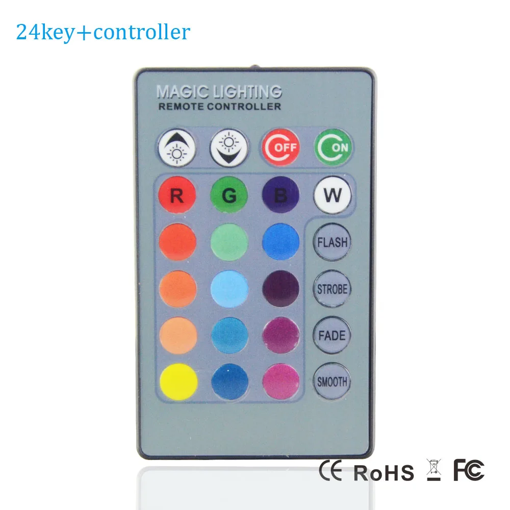 E27/E14 RGB светодиодный светильник 5 Вт 7 Вт 110 В 220 В светодиодный RGB лампа ИК-пульт дистанционного управления 16 цветов Изменение праздничного декора светодиодный светильник