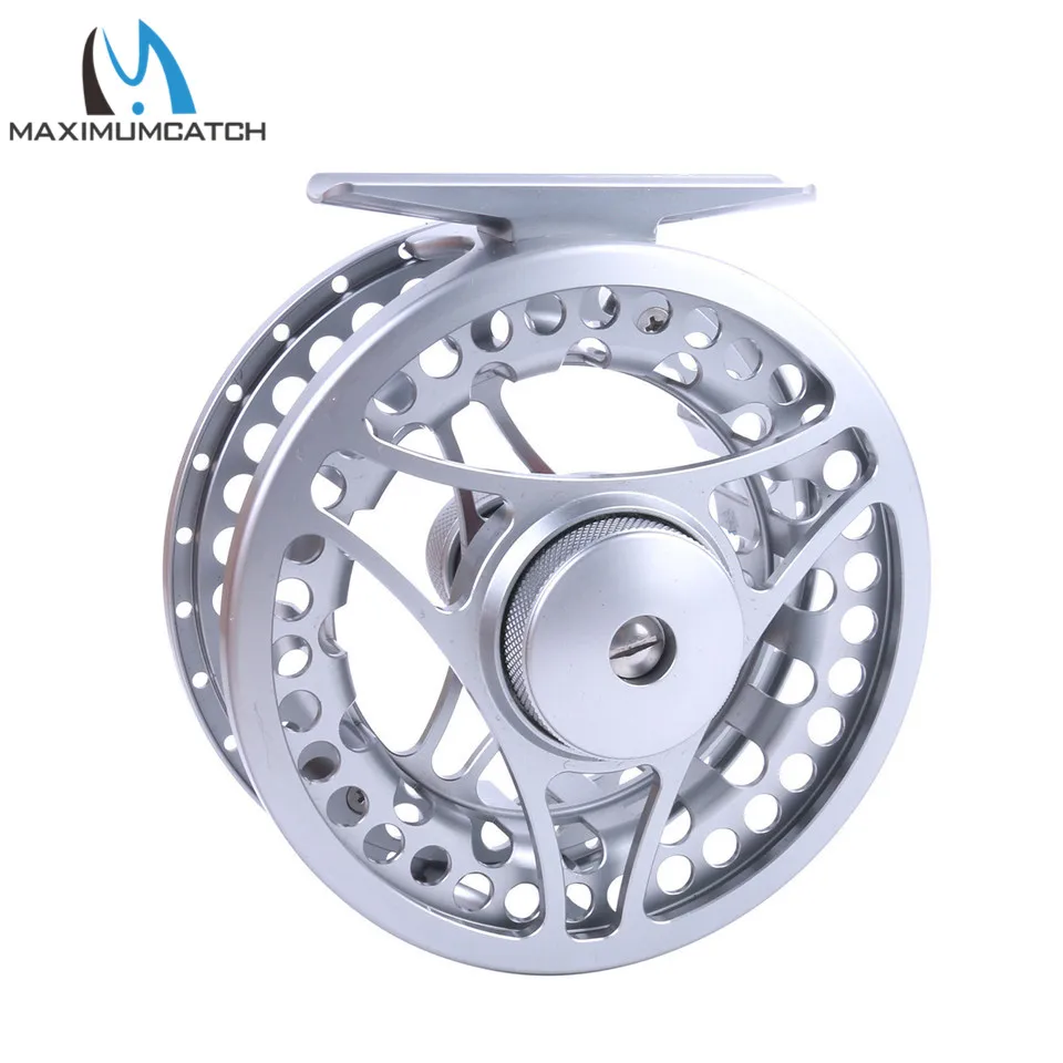 

Maximumcatch MC 2-11 weight CNC Machine Cut Fly Reel Large Arbour Aluminum Silver Fly Fishing Reel
