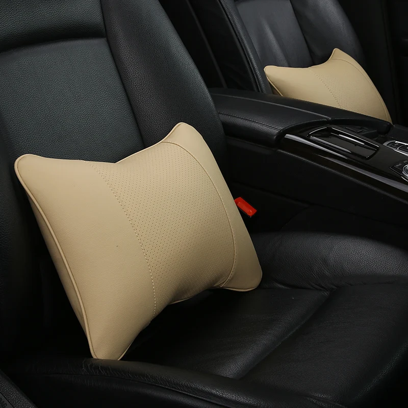 2PCS Brace Car Seat Supports Office Home Almofadas Almofada Lumbar