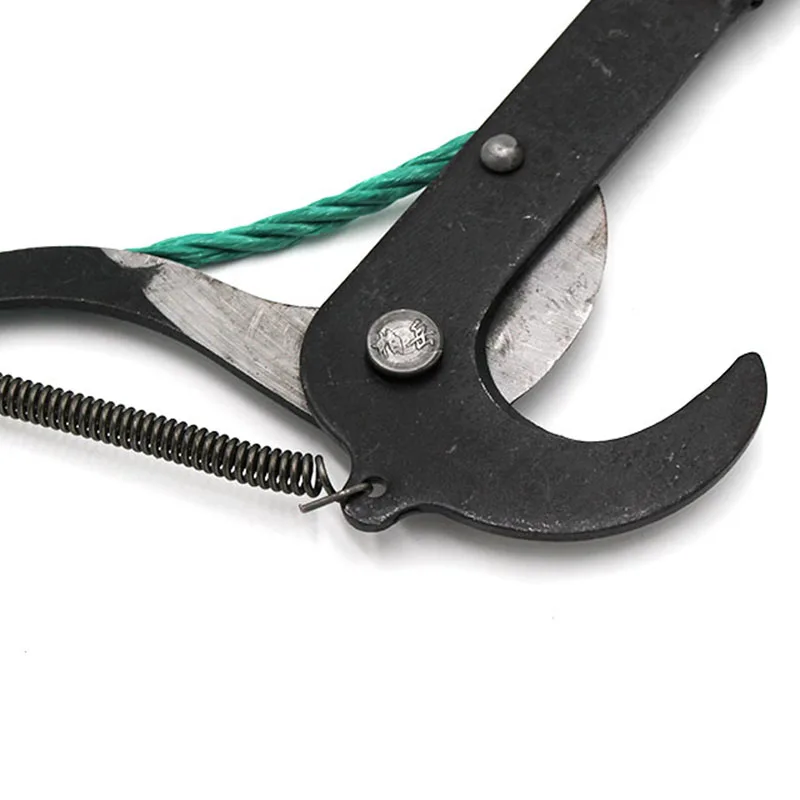 Черный шкив высокие ножницы для обрезания веток садовые инструменты для работы на ферме секатор инструмент для фруктов