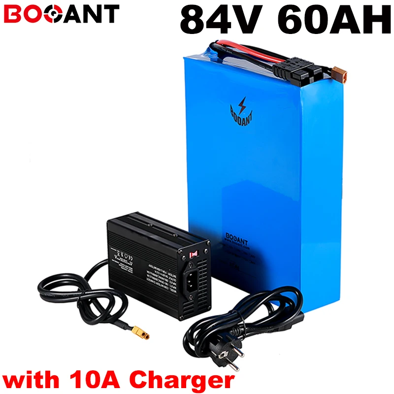 Литиевая аккумуляторная батарея для скутера Samsung 30Q 18650 23S 20P 84 в 8000 Вт с зарядным