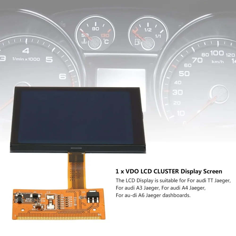 

TT LCD Display Screen for VW Audi TT Jaeger New VDO FIS Cluster LCD Display Screen for Audi A3 A4 A6 Super Quality