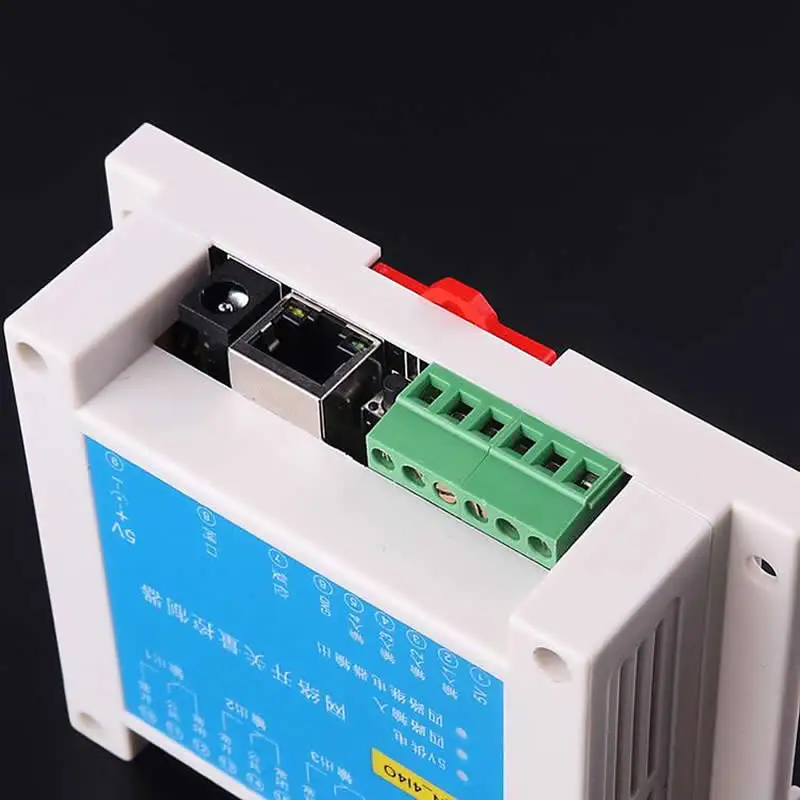 4 в из сетевого коммутатора релейный коммутатор Ethernet прохождение через MODBUS реле