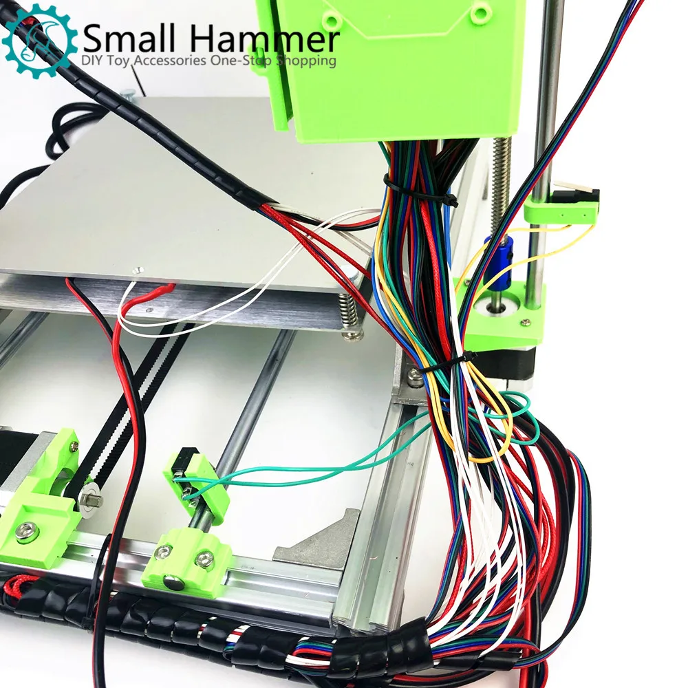 Маленький Молот 3D принтер i3 низкая стоимость запись arduino Набор DIY kit