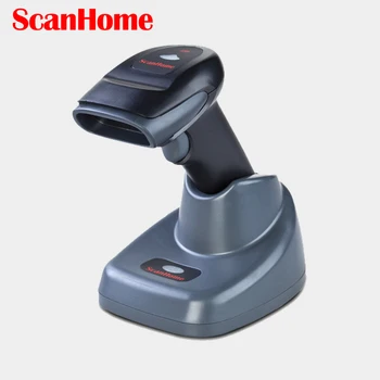 

Scanhome SH-4620 433MHz 2D Wireless Barcode Scanner Portable Handheld 100m Range Wireless 2D QR Code Reader Scanner W/Stand