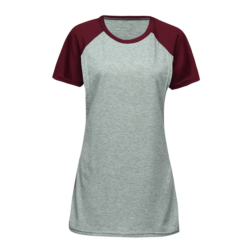 Vetement femme 2019 Женские топы для беременных блузки с коротким рукавом удобный