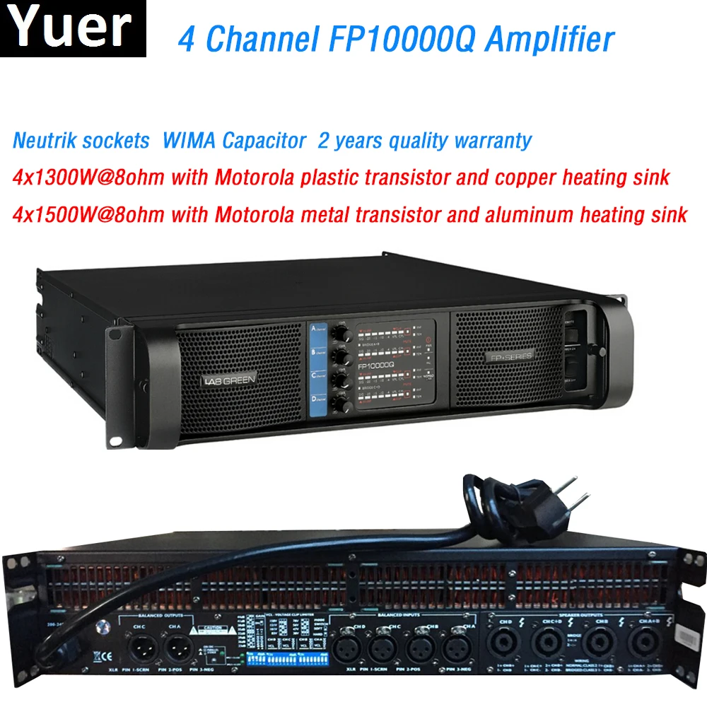 4 Channel FP10000Q line array amplifier NEUTRIK Connectors WIMA Capacitor line array professional Sound Power Amplifier Line 4 Channel FP10000Q line array amplifier NEUTRIK Connectors WIMA Capacitor line array professional Sound Power Amplifier Line