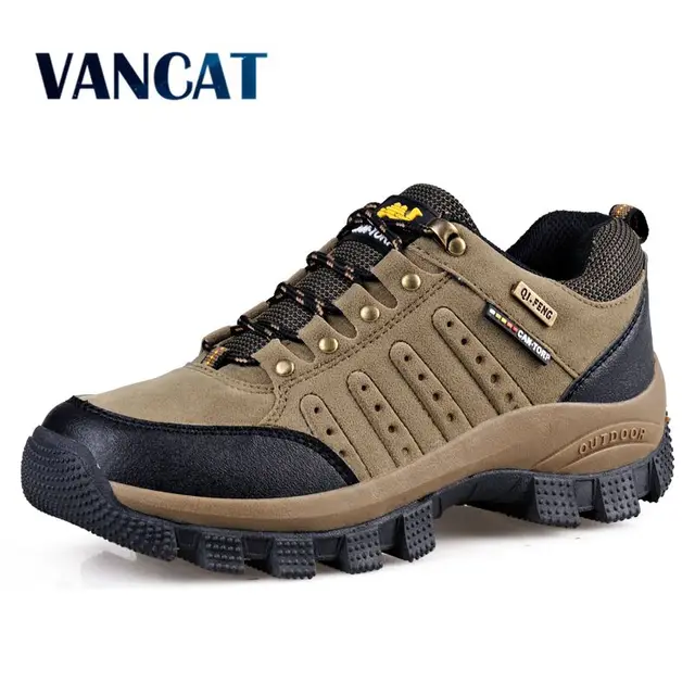 US $18.15 Vancat 2019 New Brand spring Fashion Outdoors sneakers Waterproof Men's shoes Mens Combat Desert Ca