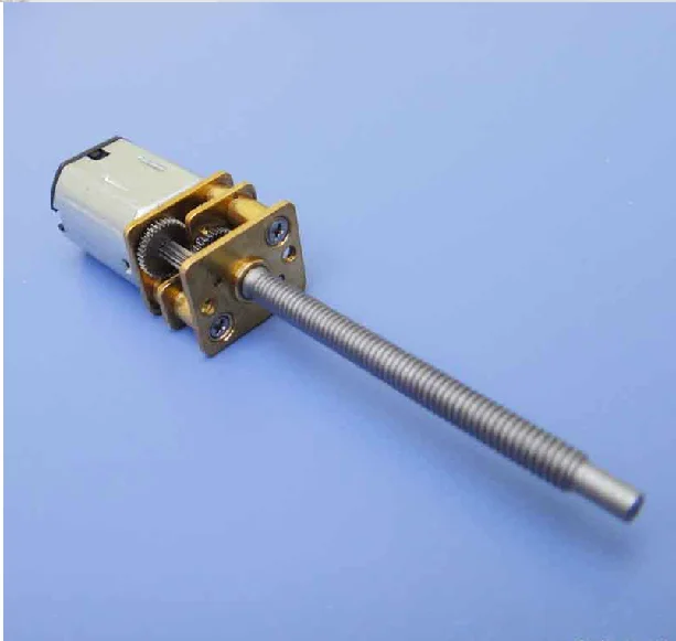 N20 screw gear motor micro thread motor diy miniature small screw dc