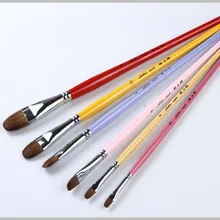 Смешанная шерсть ласки кисти Краски, экономичные китайские художественные кисти Краски
