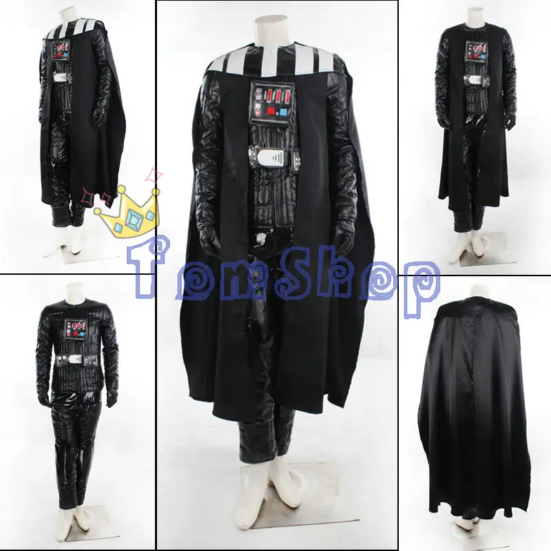 

Star Wars Episode V The Empire Strikes Back Darth Vader Anakin Cosplay Suit Full Set Halloween Costumes