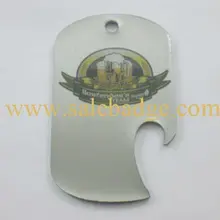 Профессиональный Металлический Открыватель тегов для собак на заказ