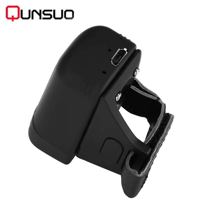 Сканер для пальцев Qunsuo SPP HID 1D CCD лазерный 2D сканер штрих кода с Bluetooth