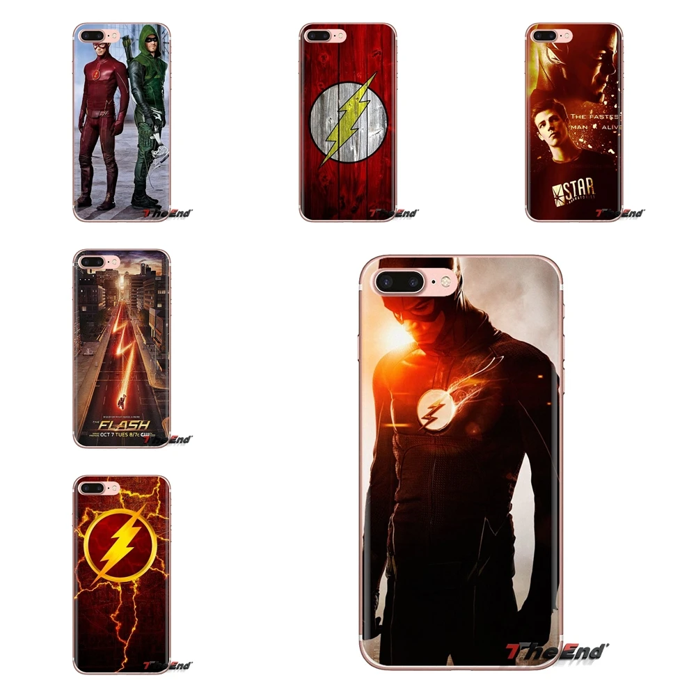 

For Xiaomi Mi4 Mi5 Mi5S Mi6 Mi A1 A2 5X 6X 8 9 Lite SE Pro Mi Max Mix 2 3 2S Phone Shell Case The Flash Barry Allen Super Heroes