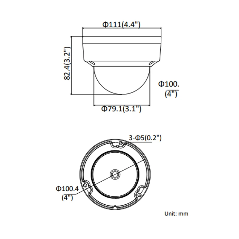  Hikvision 4MP Dome IP Camera With Audio PoE SD Card Slot Outdoor IP67 Night Vision CCTV Security Su - 33000517951