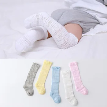 

New summer thin section children's socks baby socks 0-3 years old cotton baby socks
