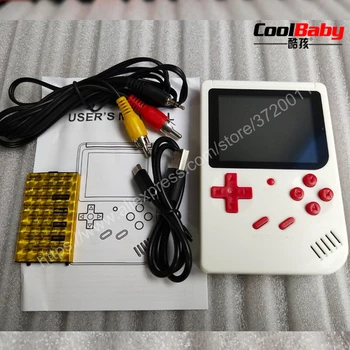 

Brand High Quality 3.0" LCD Screen Handheld Game Player Built-In 300 Classic Video Game Console Rechargeable Game Players Gifts