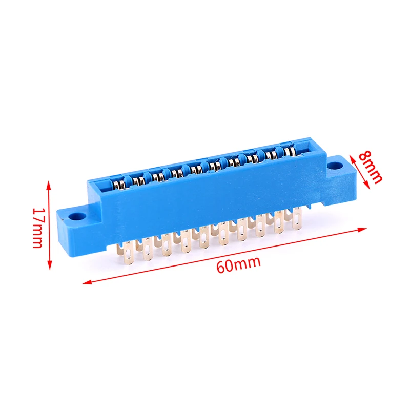 1 шт. разъем для кромки карты двухрядный 2x10 20 Pin 3 96 мм пайки|Соединители| |