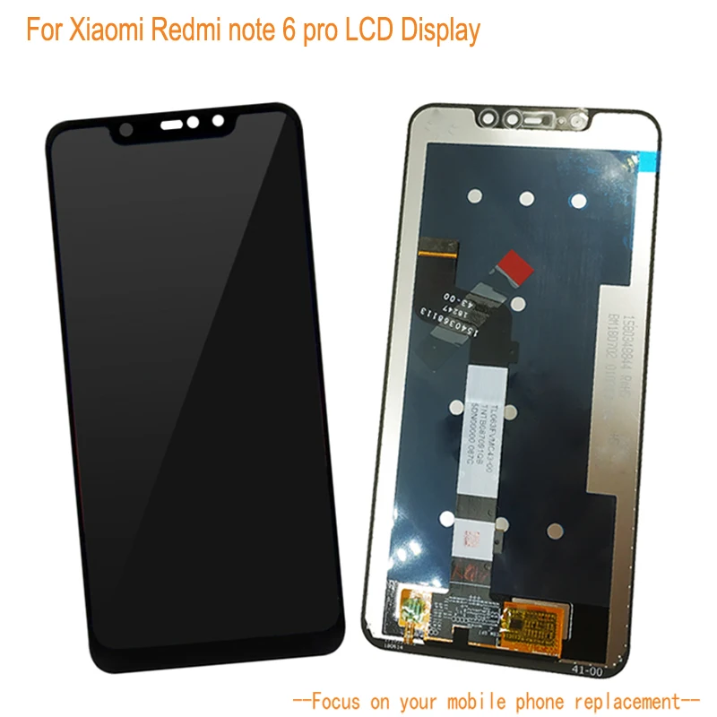 

For Xiaomi Redmi Note 6 Pro LCD Display+6.6''Touch Screen Dightizer Assembly Repairment LCD For Xiaomi Redmi Note 6 Pro