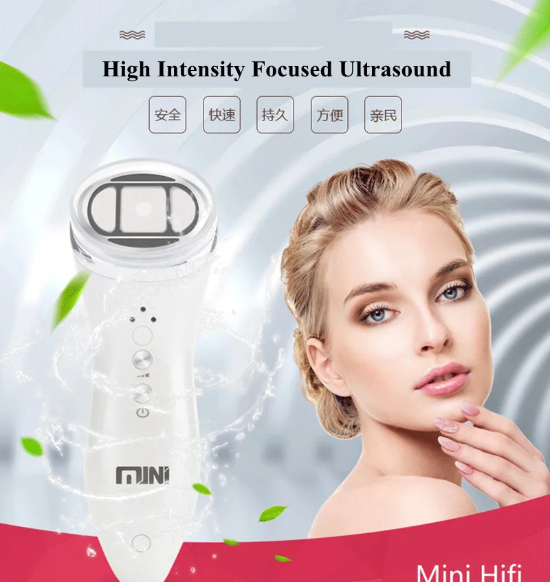 Rápida e Tempo Curto do Tratamento para a Pele Rugas dos Olhos 2018 Melhor Presente Maristmas Mini Portátil Hifu Máquina Rejuveantion Pele 8 para pele rejuveantion olho rugas
