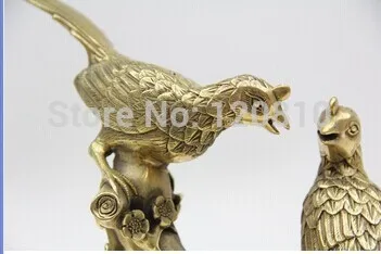 

Chinese Bronze Statue Sculpture Copperware Collection Collectible Magpie T018