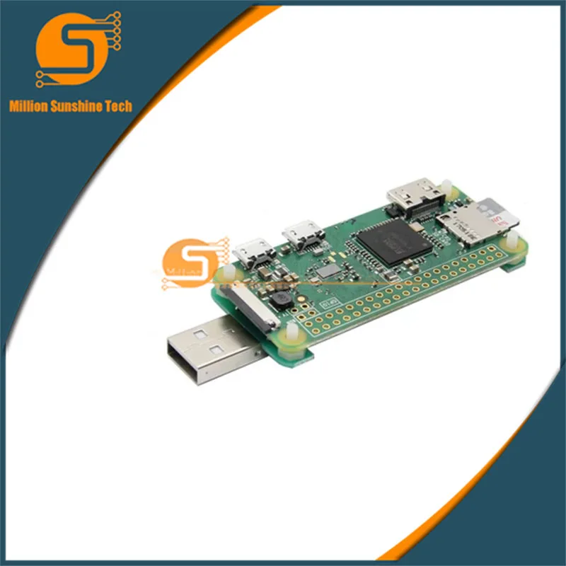 

original Raspberry Pi Zero W Wireless Pi 0 with WIFI and Bluetooth +USB BADUSB Expansion Board free shipping