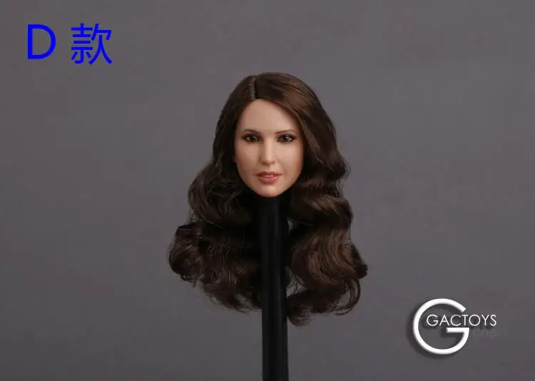Custom 1/6 Scale Beauty European Girl Head Sculpt Ivanka Trump Head Carving Toy 4 Styles for 12inch Female Action Figure Toys