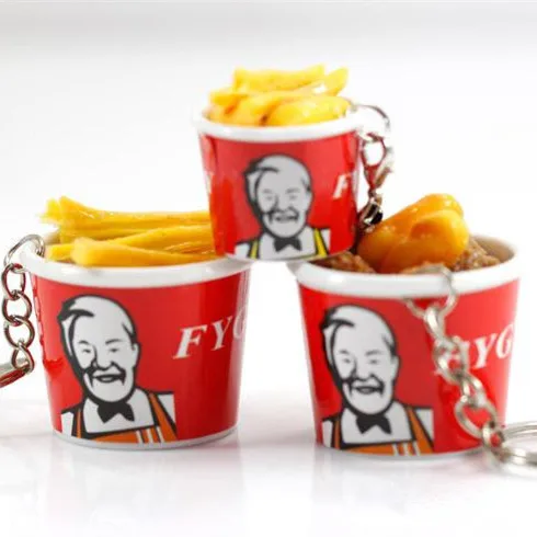 2 шт. масштаб 1:6 миниатюрный кукольный домик ведро для ролевых продуктов фаст фуд