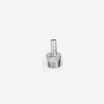 

1" BSP Male Thread x 15mm Hose Barb Tail 304 Stainless Steel Hex Hose Nipple Barbed Pipe Fitting Connector For Water Oil Air