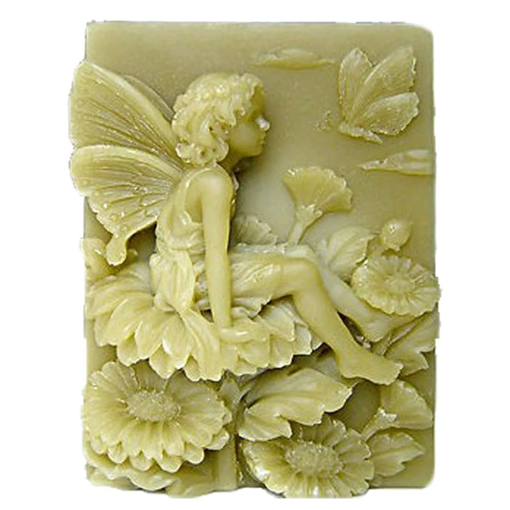

Grainrain Angle Silicone Soap Molds Resin Craft Clay Handmade Chocolate Candy Mould