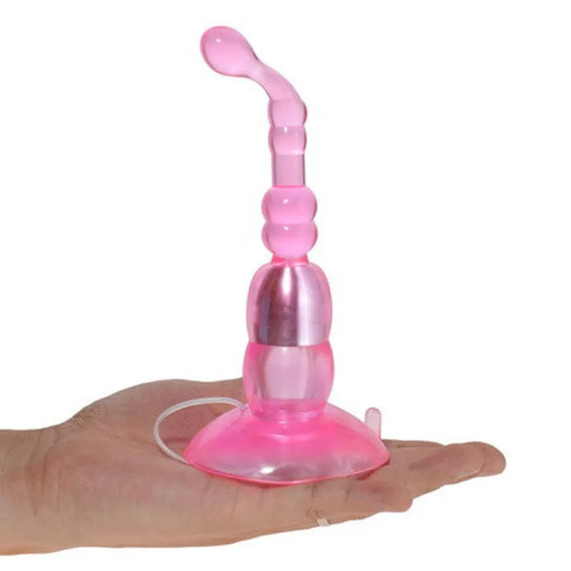 AA003526 Waterproof Anal Body Personal Massager Crystal G-spot Beads Vibrating Anal Butt Plug Sex Toys For Male & Female Adult Products (7)