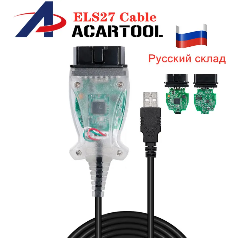 

ELS27 FORScan Scanner With FTDI FT232RL Chip OBD2 Diagnostic Cable Better Than ELM327